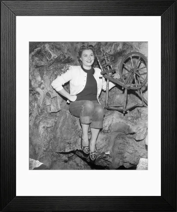 Framed Print : The New Barbara Payton