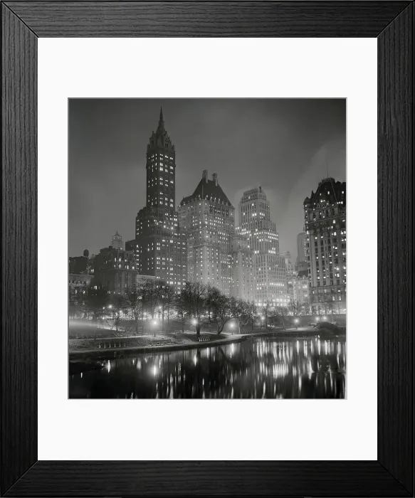 Framed Print : Hotels by Central Park Framed Print : Hotels by Central Park