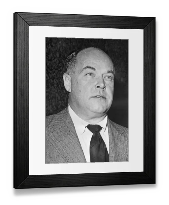 Framed Print : Portrait of George H White Framed Print : Portrait of George H White