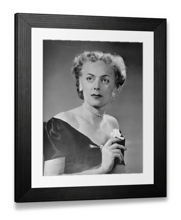 Framed Print : Christine Jorgensen Showing New Appearance Framed Print : Christine Jorgensen Showing New Appearance