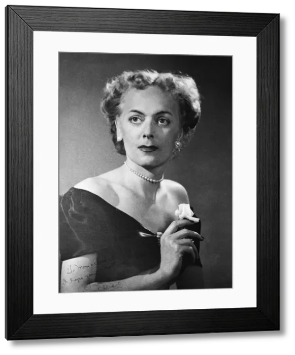 Framed Print : Christine Jorgensen in New Appearance Framed Print : Christine Jorgensen in New Appearance
