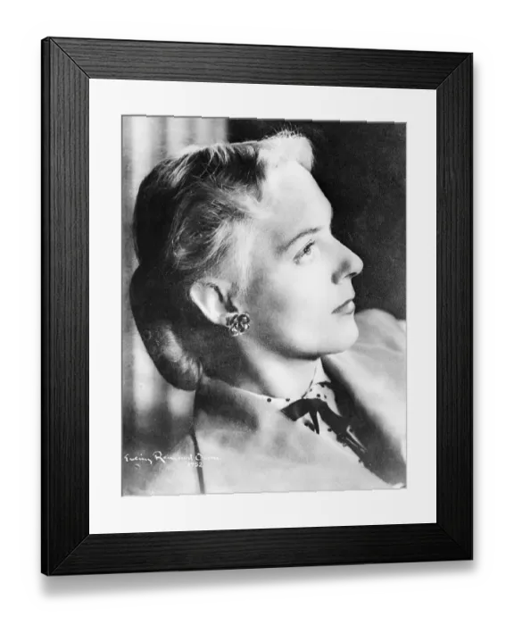 Framed Print : Christine Jorgensen Before Transition Framed Print : Christine Jorgensen Before Transition