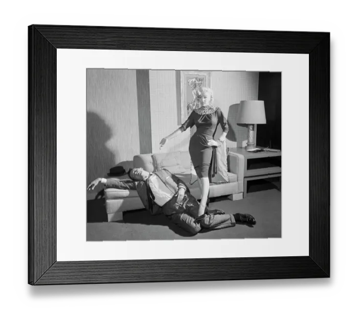 Framed Print : Standing Over her Victim Framed Print : Standing Over her Victim
