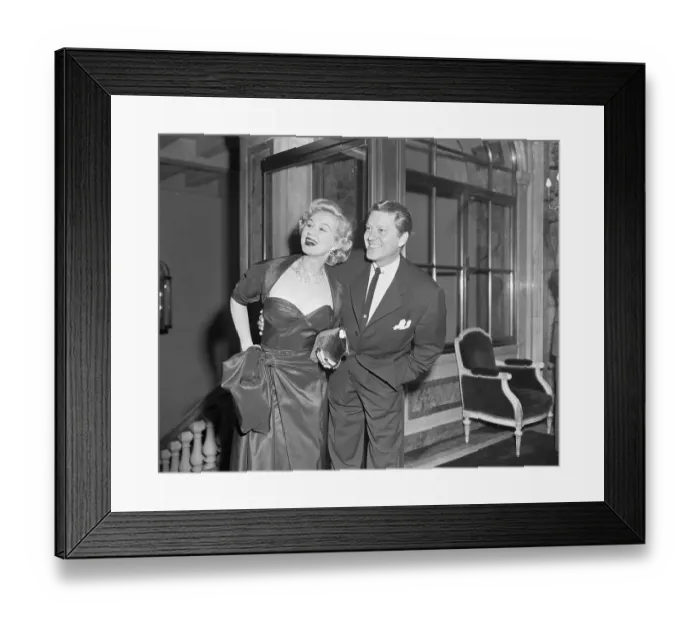 Framed Print : Virginia Mayo and Husband Michael O'Shea Framed Print : Virginia Mayo and Husband Michael O'Shea