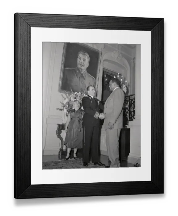 Framed Print : Paul Robeson Visiting Russian Embassy Framed Print : Paul Robeson Visiting Russian Embassy