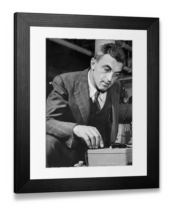 Framed Print : Nobel Prize Winning Physicist Felix Bloch Framed Print : Nobel Prize Winning Physicist Felix Bloch