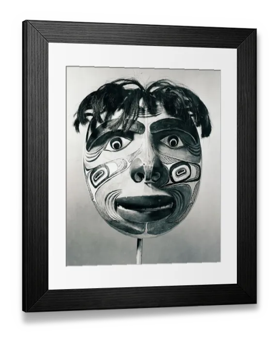 Framed Print : Native American Mask Framed Print : Native American Mask