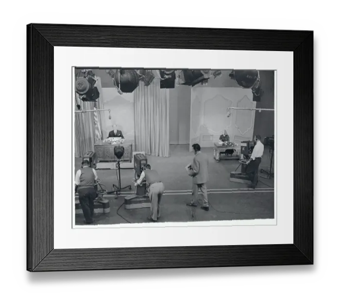 Framed Print : Adlai Stevenson on the Four Star Revue Framed Print : Adlai Stevenson on the Four Star Revue