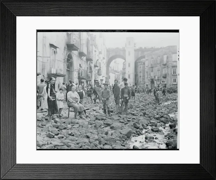 Framed Print : Homeless Victims of Rainstorm Framed Print : Homeless Victims of Rainstorm