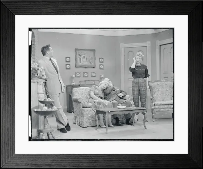Framed Print : Portrait of Cast of I Love Lucy Framed Print : Portrait of Cast of I Love Lucy