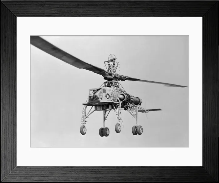 Framed Print : View of Howard Hughes XH 17 Helicopter Framed Print : View of Howard Hughes XH 17 Helicopter