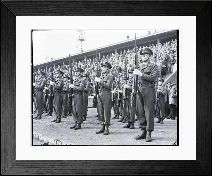 Framed Print : Japanese Soldiers at Attention Framed Print : Japanese Soldiers at Attention