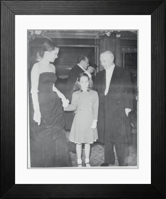 Framed Print : Premiere of Chaplin's Limelight