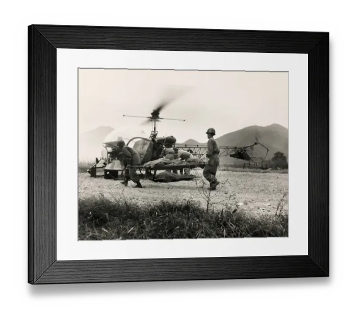 Framed Print : Evacuation Of Injured Soldiers Framed Print : Evacuation Of Injured Soldiers
