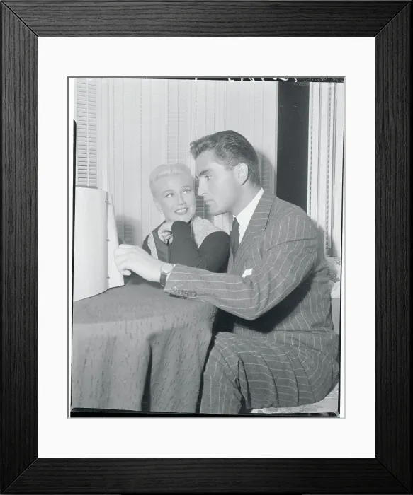 Framed Print : Portrait of Ginger Rogers and Jacques Bergerac Framed Print : Portrait of Ginger Rogers and Jacques Bergerac