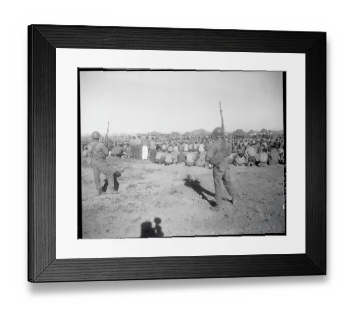Framed Print : UN Soldiers Framed Print : UN Soldiers