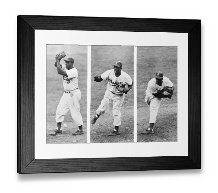 Framed Print : Joe Black Pitching in 1952 World Series Framed Print : Joe Black Pitching in 1952 World Series
