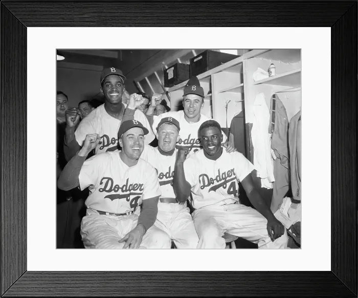 Framed Print : The Brooklyn Dodgers Framed Print : The Brooklyn Dodgers