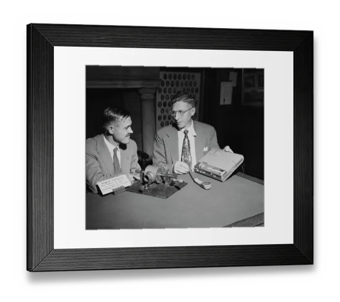 Framed Print : Compact Dictation Machine Framed Print : Compact Dictation Machine