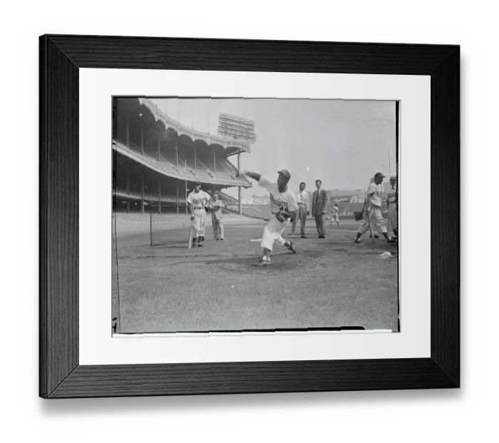 Framed Print : Joe Black Pitching a Baseball Framed Print : Joe Black Pitching a Baseball