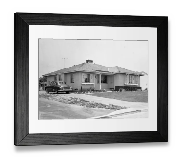 Framed Print : Home of Richard Nixon Framed Print : Home of Richard Nixon