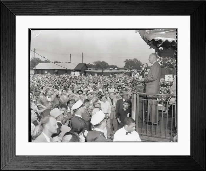 Framed Print : General Eisenhower Campaign Train Framed Print : General Eisenhower Campaign Train