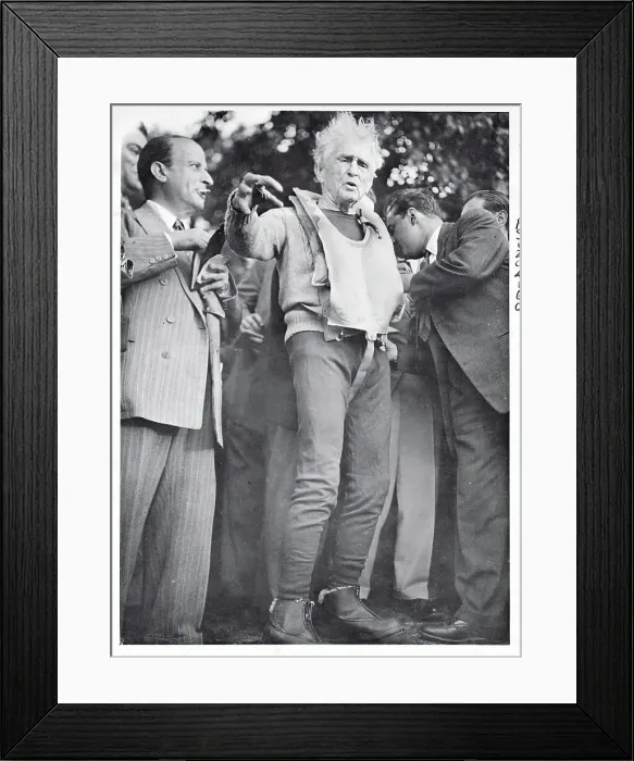 Framed Print : Bernarr MacFadden Framed Print : Bernarr MacFadden