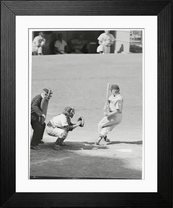 Framed Print : Virgil Trucks Swinging Baseball Bat Framed Print : Virgil Trucks Swinging Baseball Bat