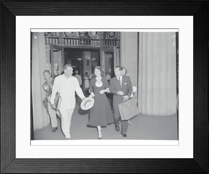 Framed Print : Marianne O'Brien Reynolds with Attorney Framed Print : Marianne O'Brien Reynolds with Attorney