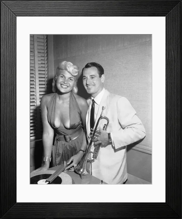 Framed Print : Gloria Pall Pictured with Ray Anthony Framed Print : Gloria Pall Pictured with Ray Anthony