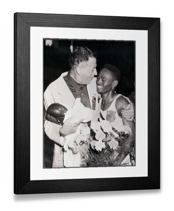 Framed Print : Nate Brooks After Winning Gold Medal Framed Print : Nate Brooks After Winning Gold Medal