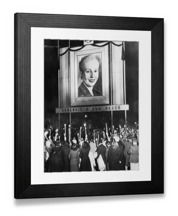 Framed Print : Argentines Mourning Eva Peron Framed Print : Argentines Mourning Eva Peron