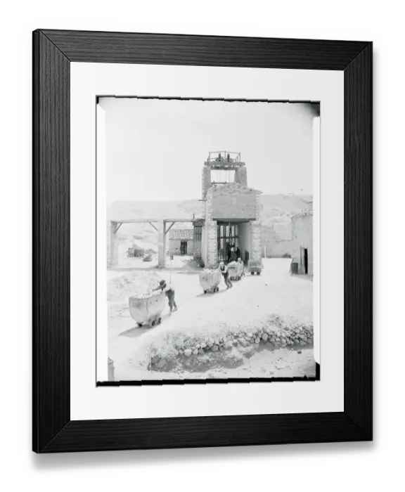 Framed Print : Sulfur Mine Framed Print : Sulfur Mine