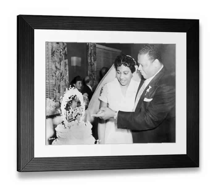 Framed Print : Leontyne Price and William Warfield Framed Print : Leontyne Price and William Warfield