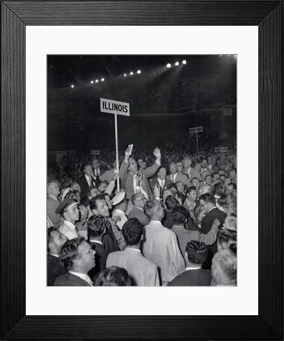 Framed Print : Paul Douglas waving to the Crowd Framed Print : Paul Douglas waving to the Crowd