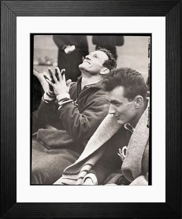 Framed Print : Bob Richards in Praying Pose Framed Print : Bob Richards in Praying Pose