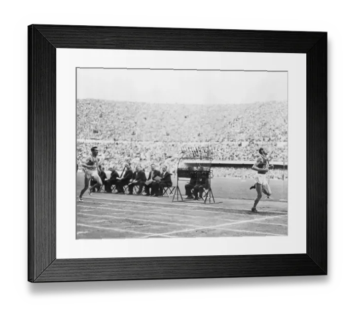 Framed Print : Finish Of 5000 Meters At Olympics Framed Print : Finish Of 5000 Meters At Olympics