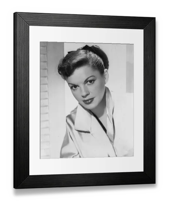 Framed Print : Actress Judy Garland