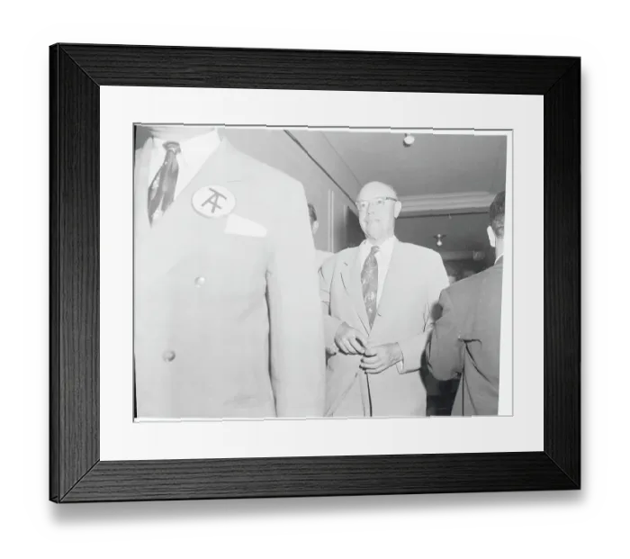 Framed Print : Robert Taft Waiting for Elevator Framed Print : Robert Taft Waiting for Elevator