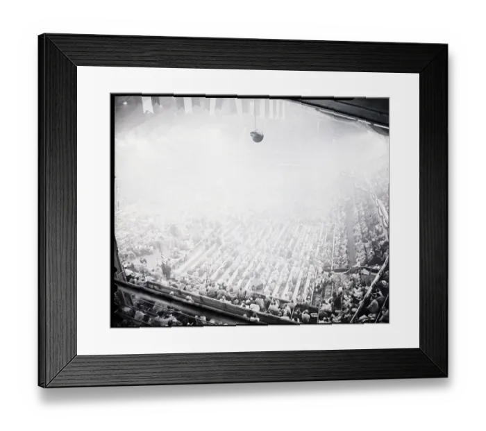 Framed Print : Overhead Delegates at GOP Convention Hall Framed Print : Overhead Delegates at GOP Convention Hall