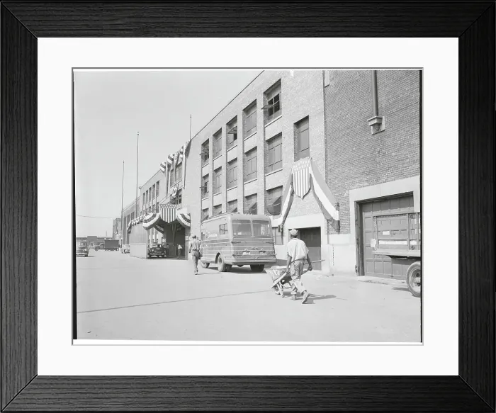 Framed Print : International Amphitheater in Chicago Framed Print : International Amphitheater in Chicago