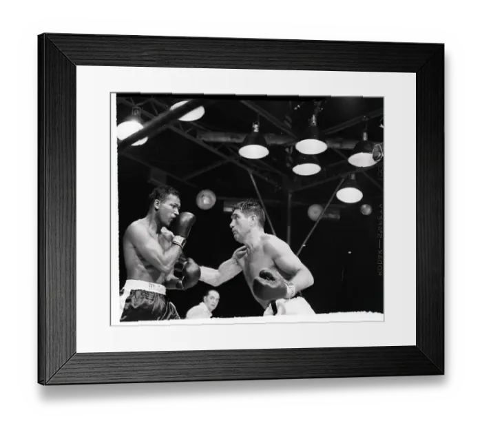 Framed Print : Joey Maxim and Sugar Ray Robinson Framed Print : Joey Maxim and Sugar Ray Robinson