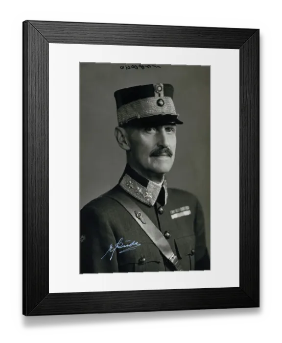 Framed Print : Head and Shoulders King Haakon in Naval Hat Framed Print : Head and Shoulders King Haakon in Naval Hat