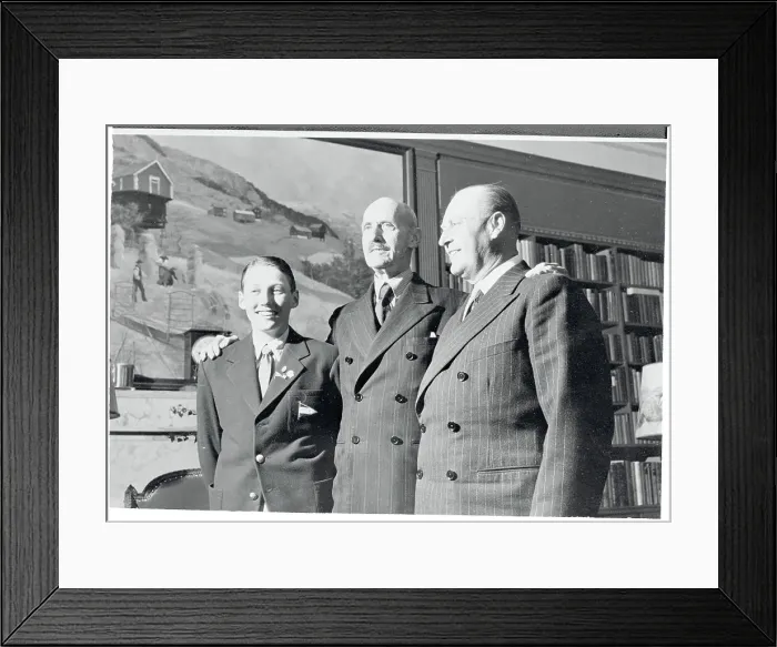 Framed Print : Three Generations of Danish Male Royalty Framed Print : Three Generations of Danish Male Royalty