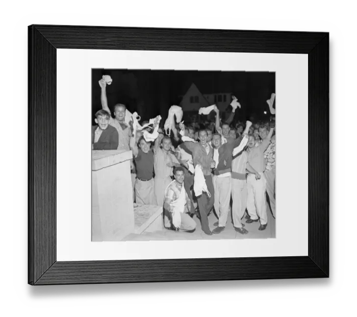 Framed Print : USC Students after Panty Raid Framed Print : USC Students after Panty Raid