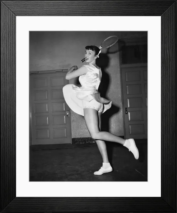 Framed Print : Gertrude Gussie Moran Framed Print : Gertrude Gussie Moran