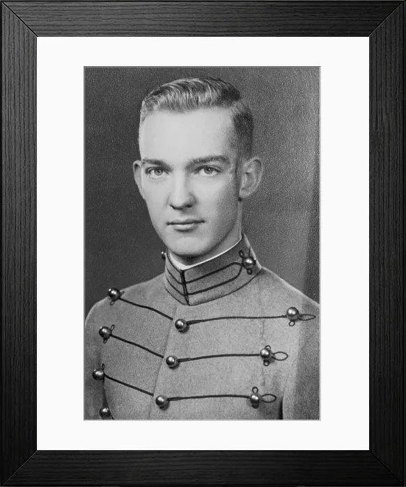 Framed Print : Portrait of John Eisenhower Framed Print : Portrait of John Eisenhower