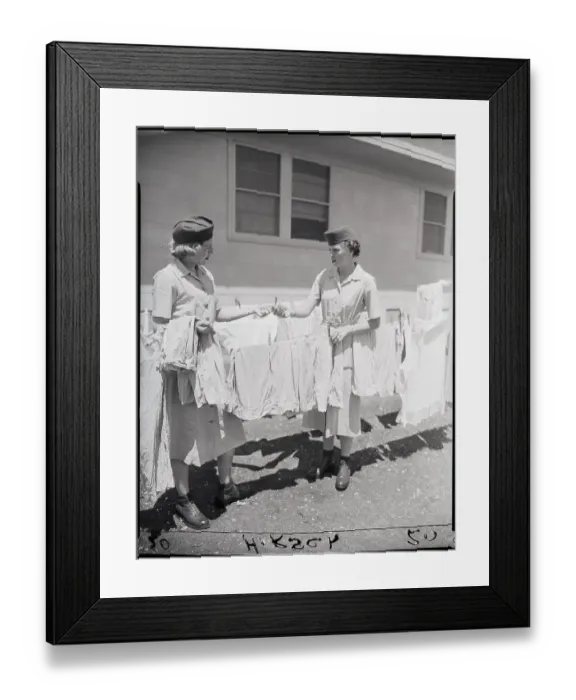 Framed Print : Wafs Getting Talk From Corp