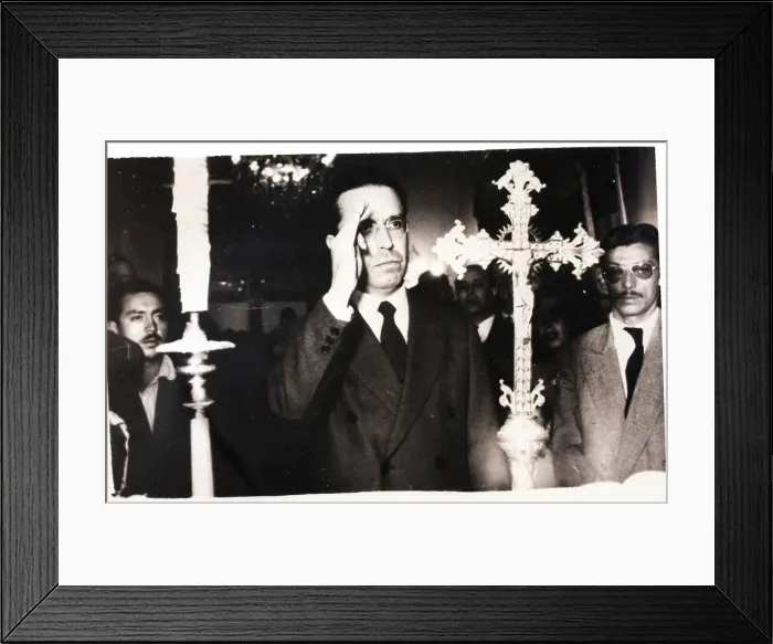 Framed Print : Victor Paz Estenssoro Taking Oath Framed Print : Victor Paz Estenssoro Taking Oath
