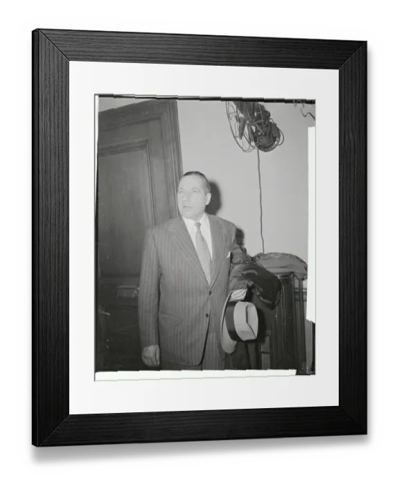 Framed Print : Frank Costello Leaving Federal Court Framed Print : Frank Costello Leaving Federal Court